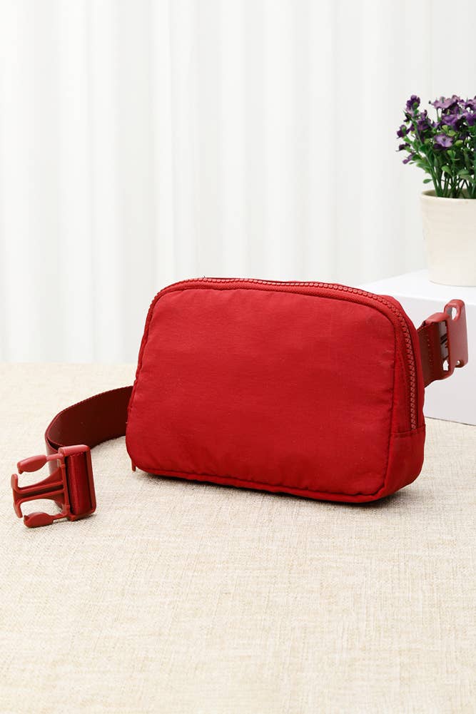 Solid Mini Belt Bag