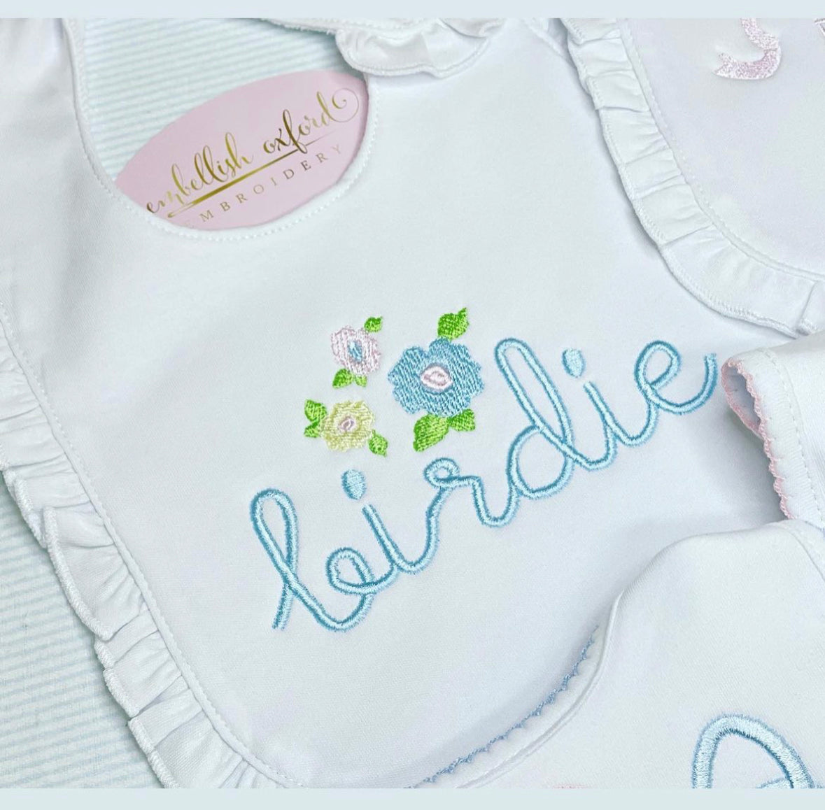 Ruffle Bib Trio