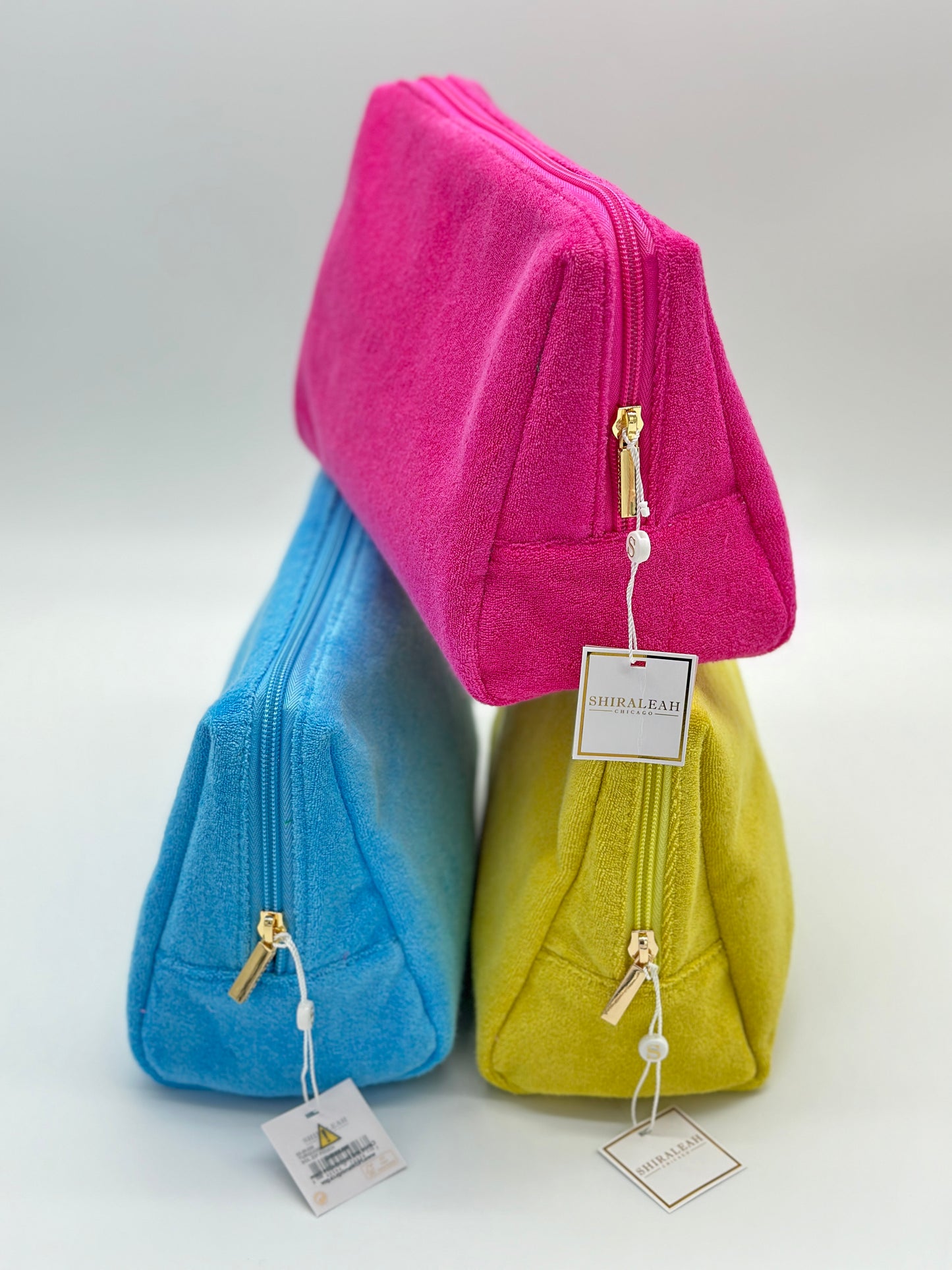 Terrycloth Zip Pouch