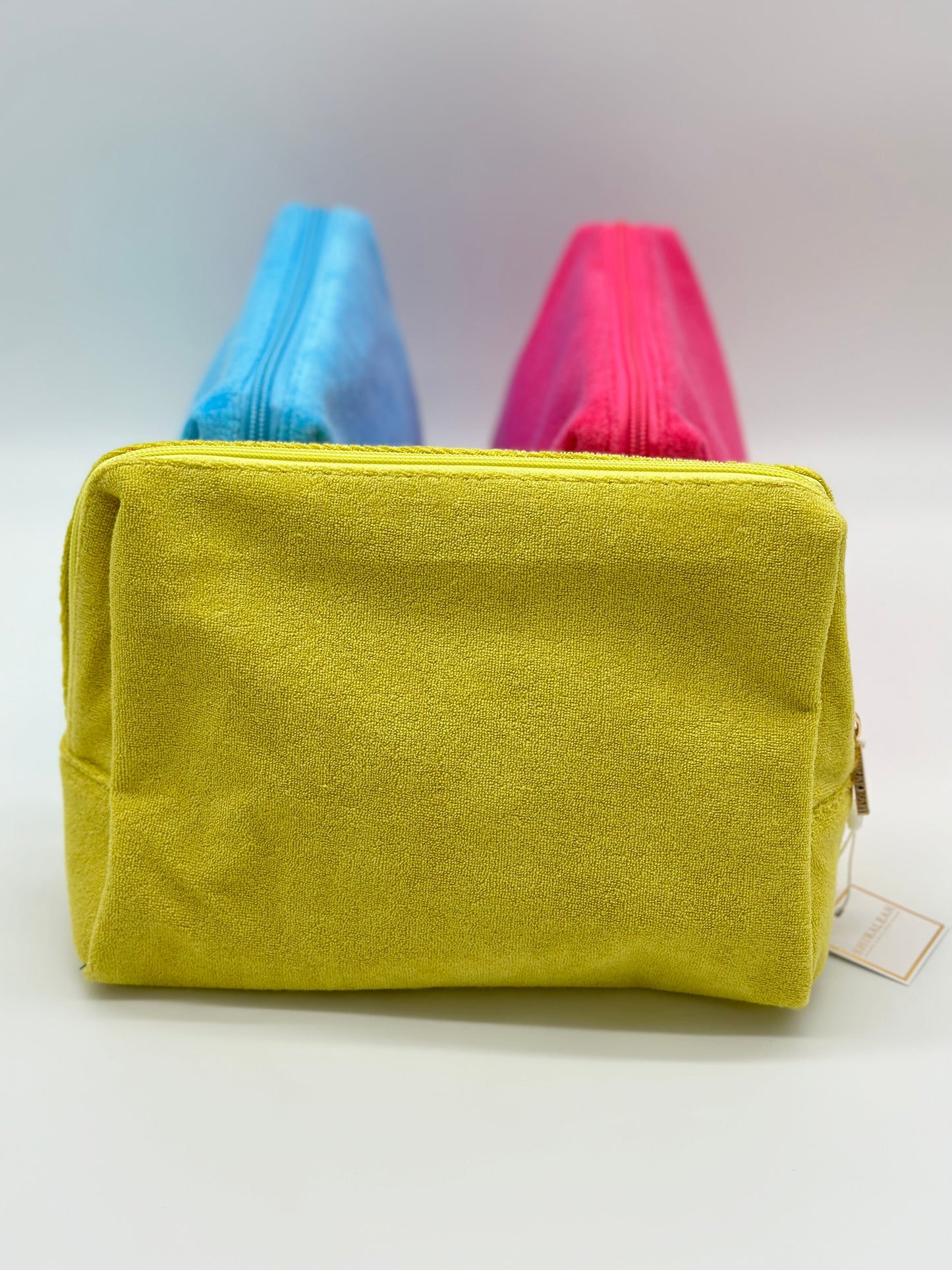 Terrycloth Zip Pouch