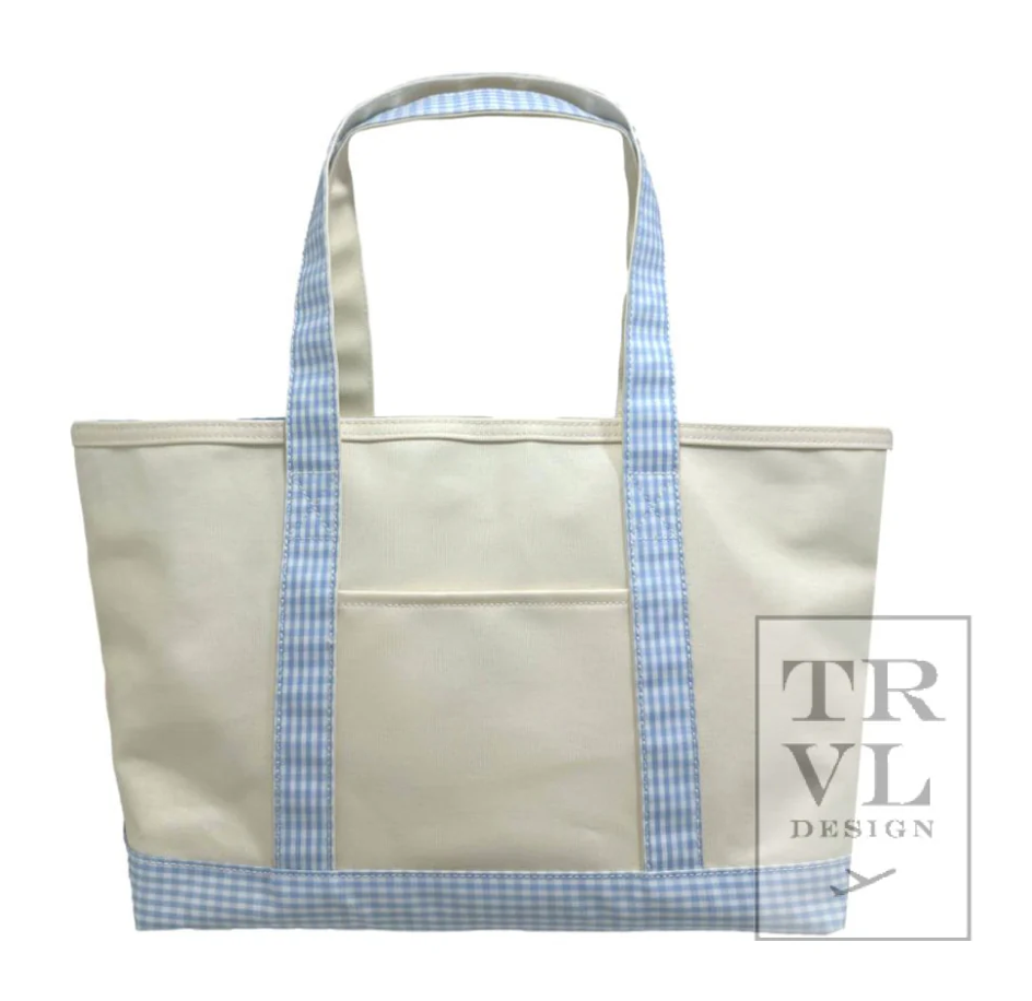 Medium Coated Canvas Tote