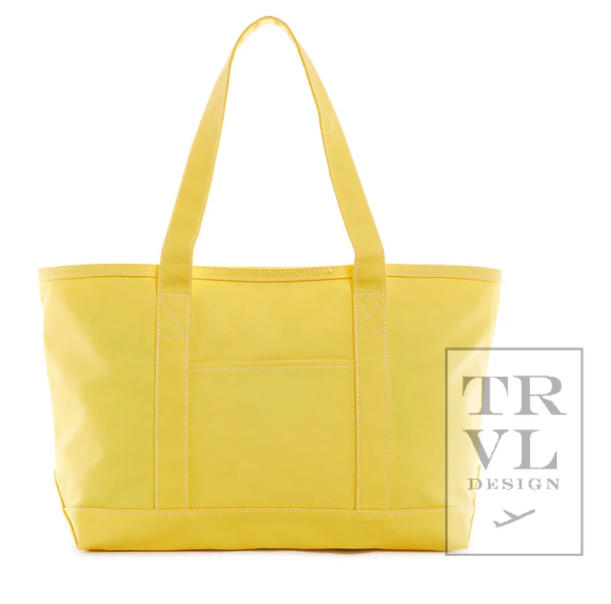Medium Coated Canvas Tote