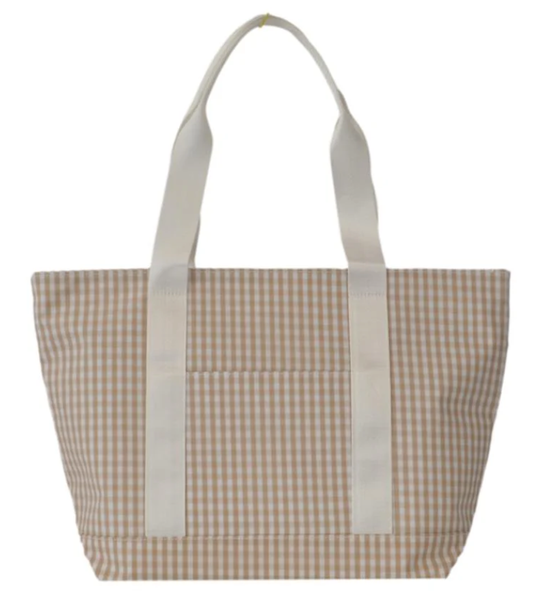 Classic Gingham Tote