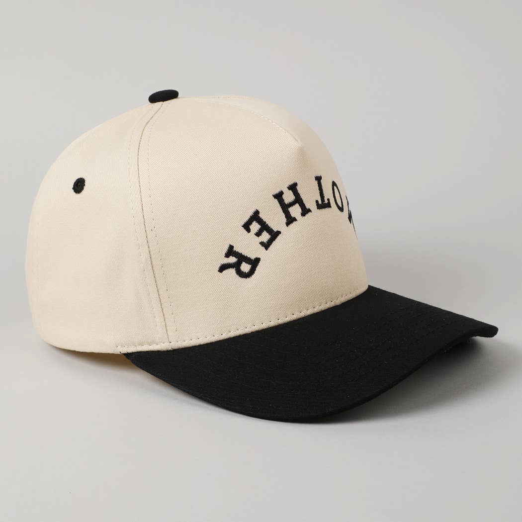 MOTHER Upside Down Lettering Embroidery Cap: MINT / ONE SIZE