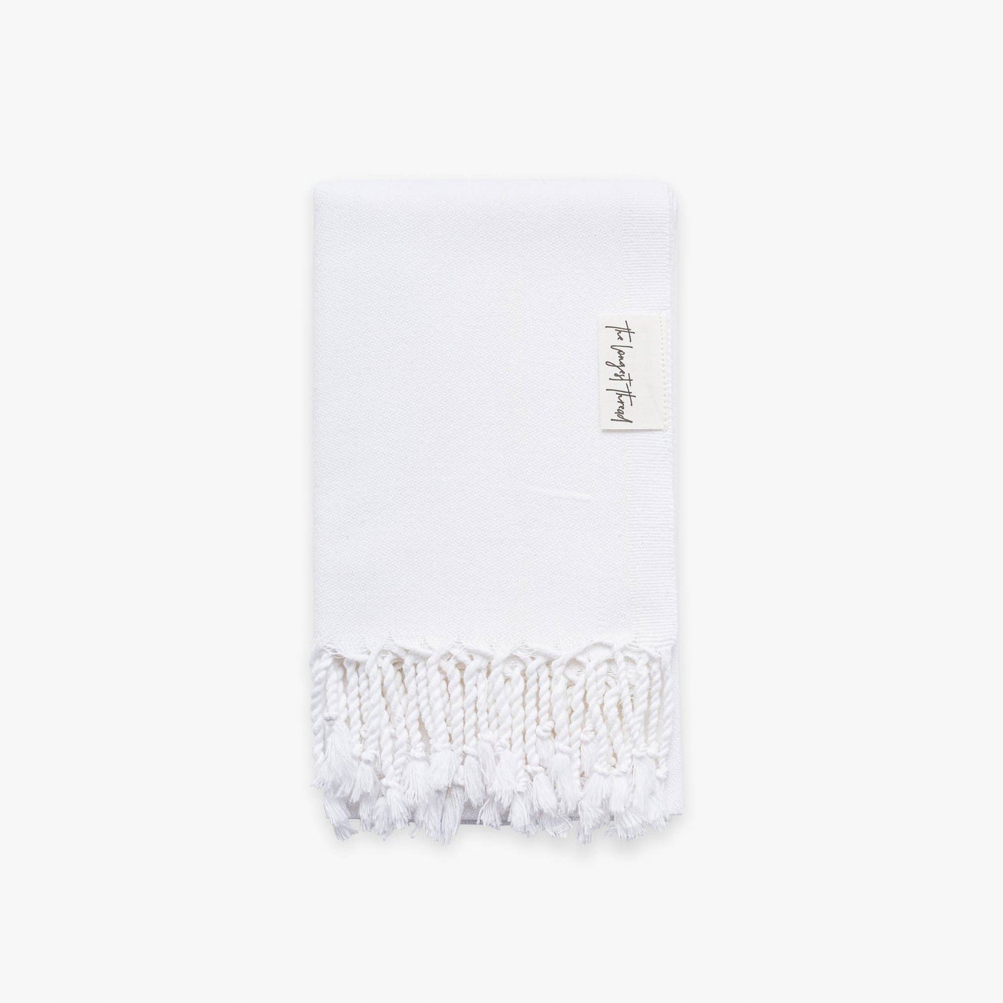 Basic XS White Turkish Hand Towel