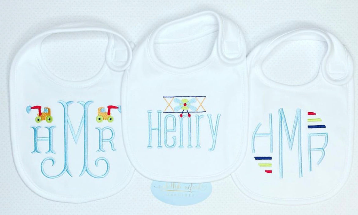 Infant Baby Bib Trio