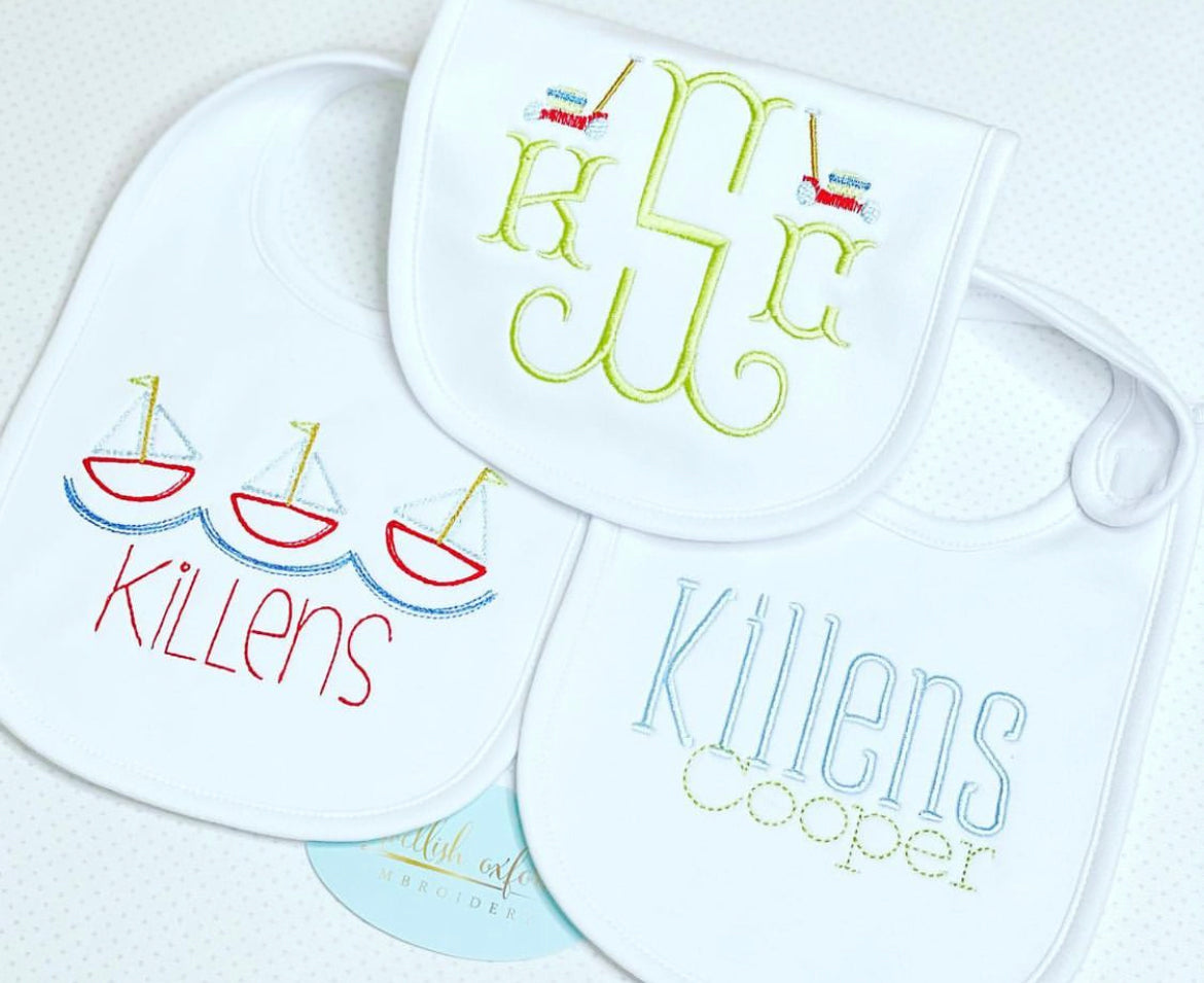Infant Baby Bib Trio