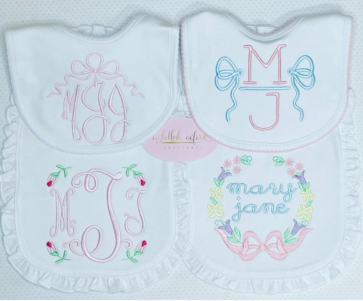 Ruffle Bib