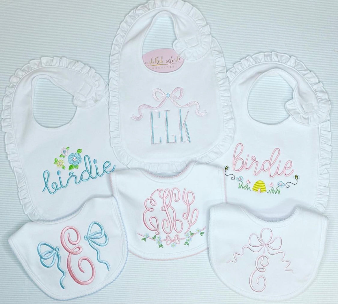 Ruffle Bib