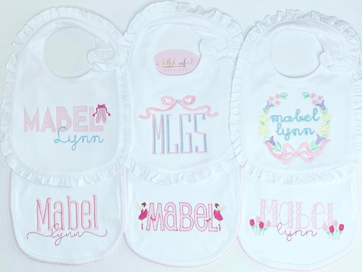 Ruffle Bib