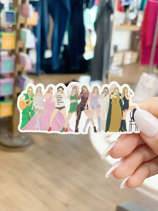 Taylor Swift Sticker | 7+ designs: Eras Taylor