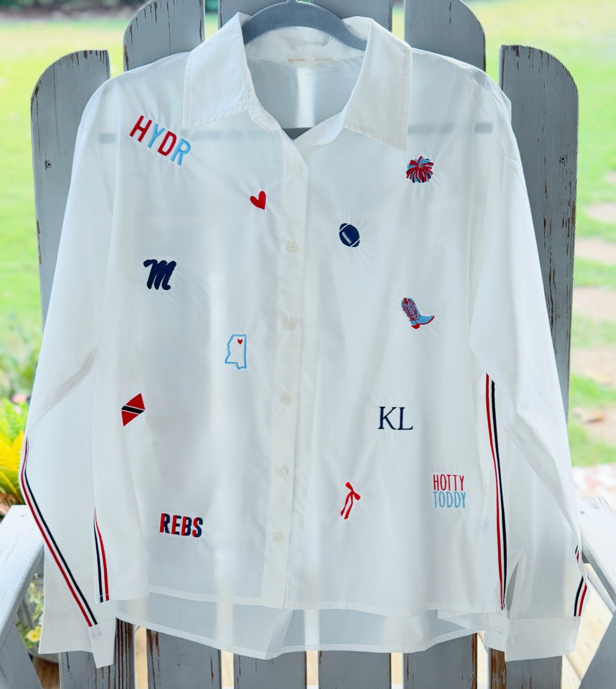Game Day Icon Button Down