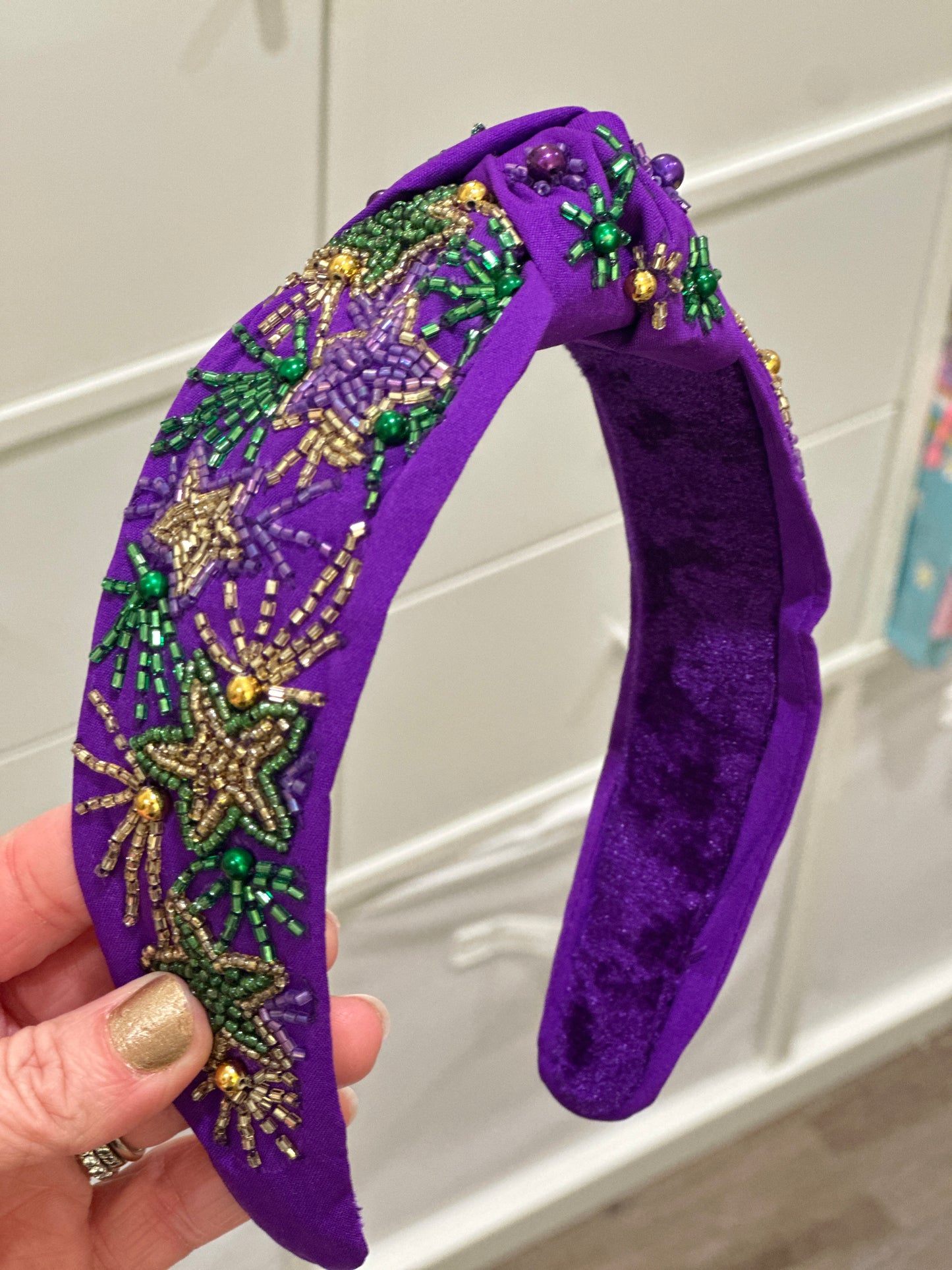 Mardi Gras Starburst Headband