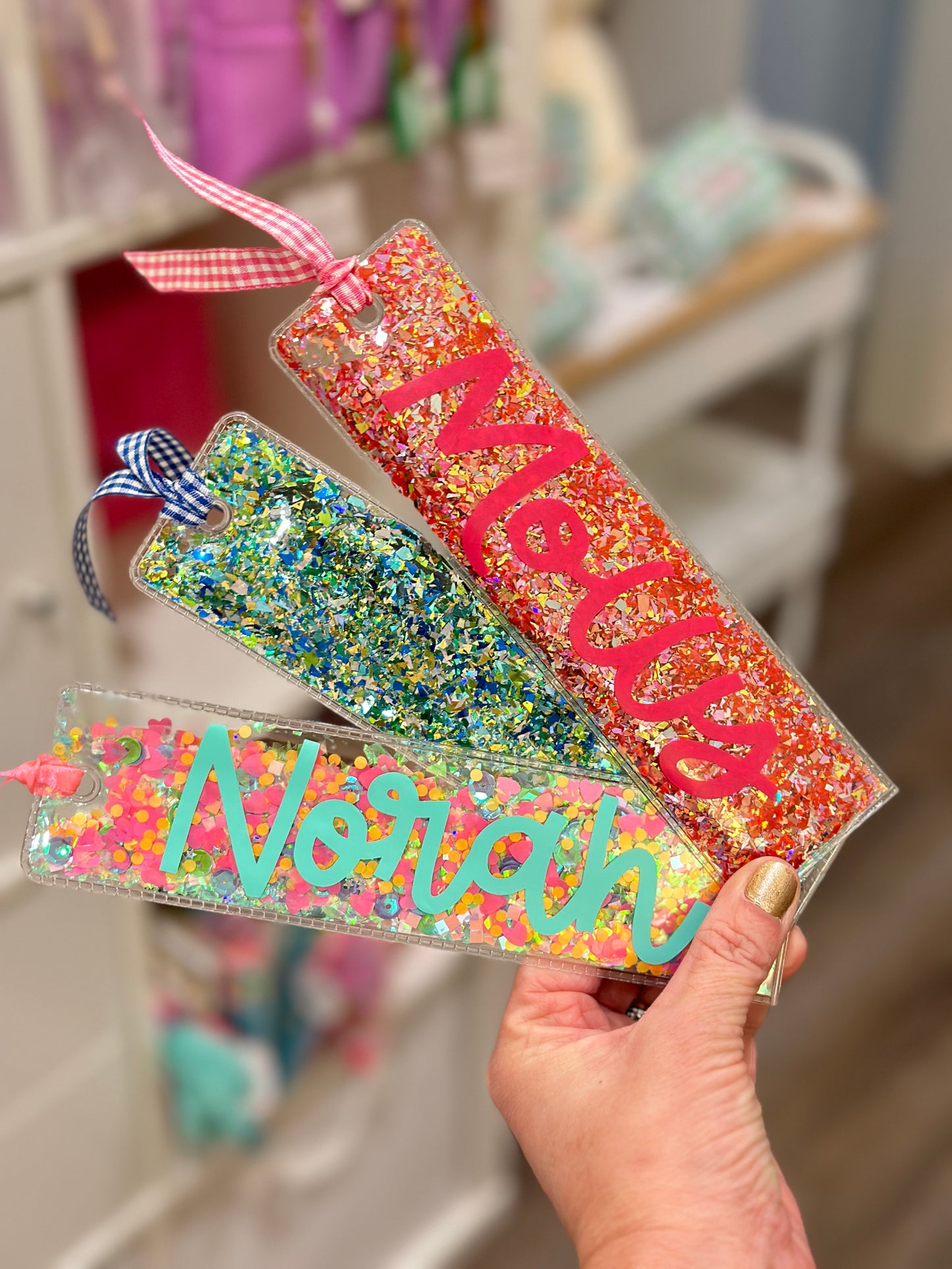 Confetti Bookmark