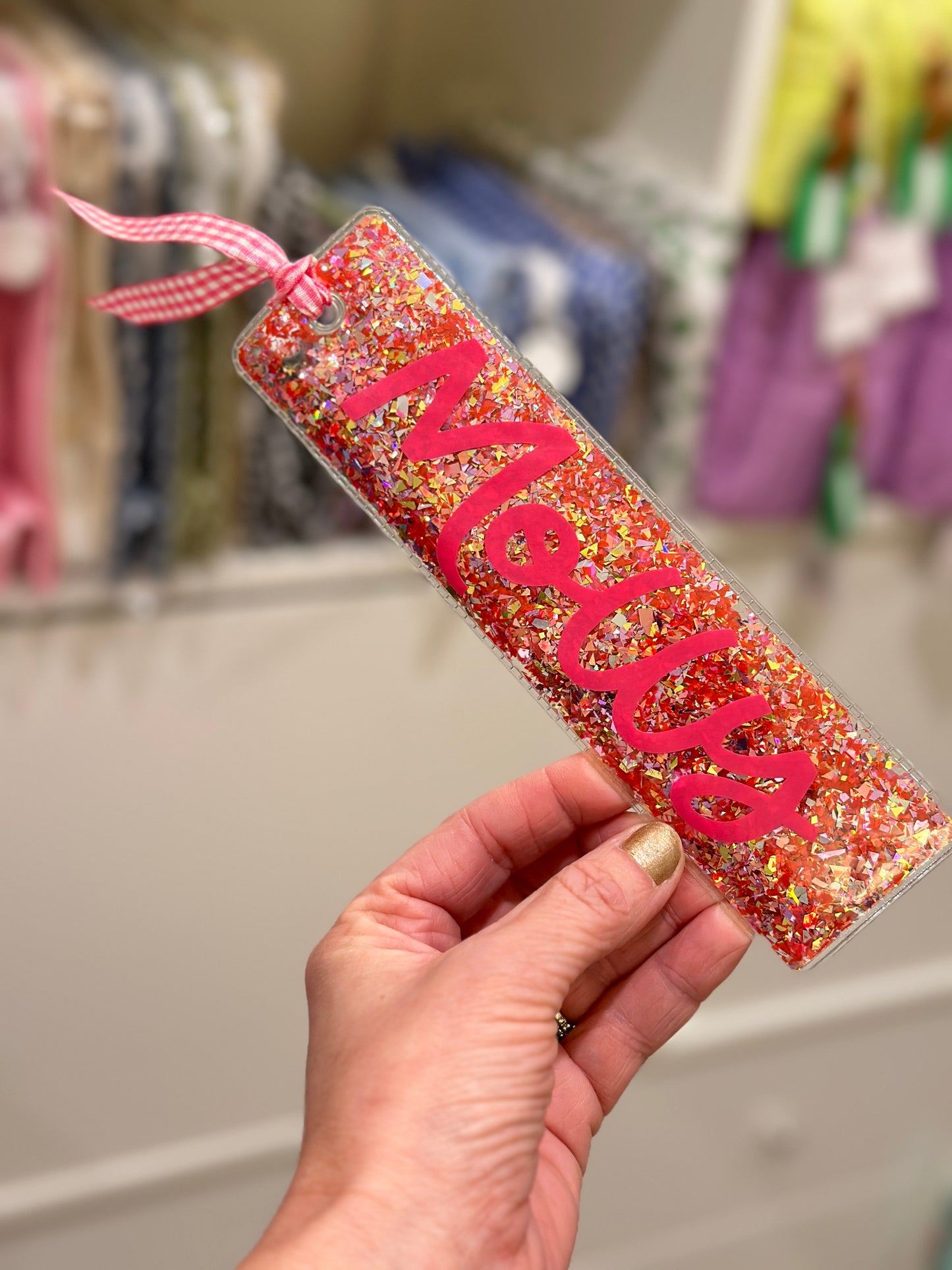 Confetti Bookmark