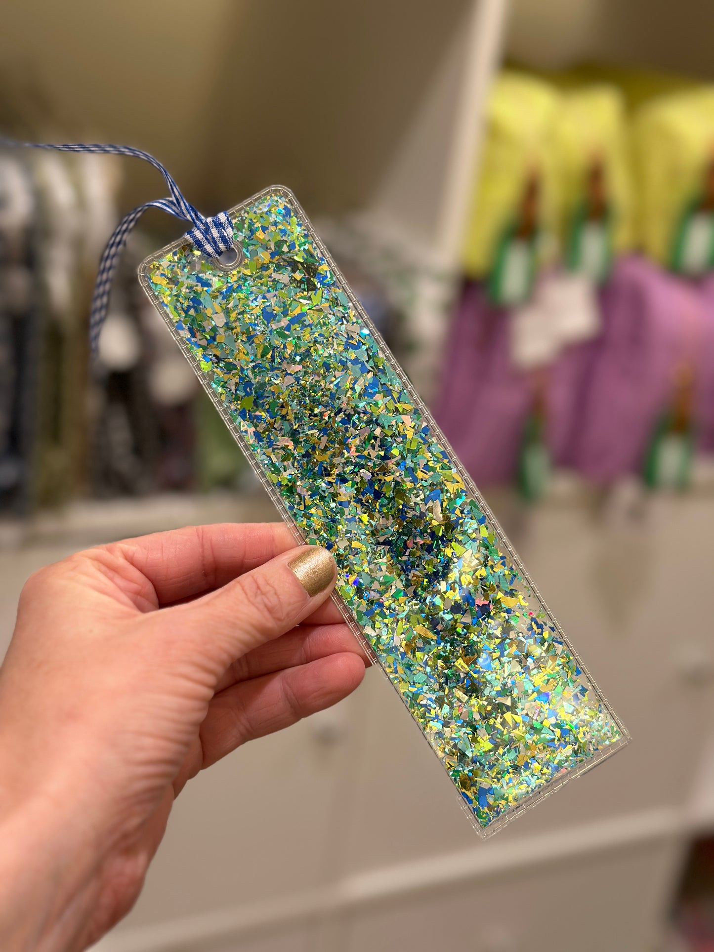 Confetti Bookmark