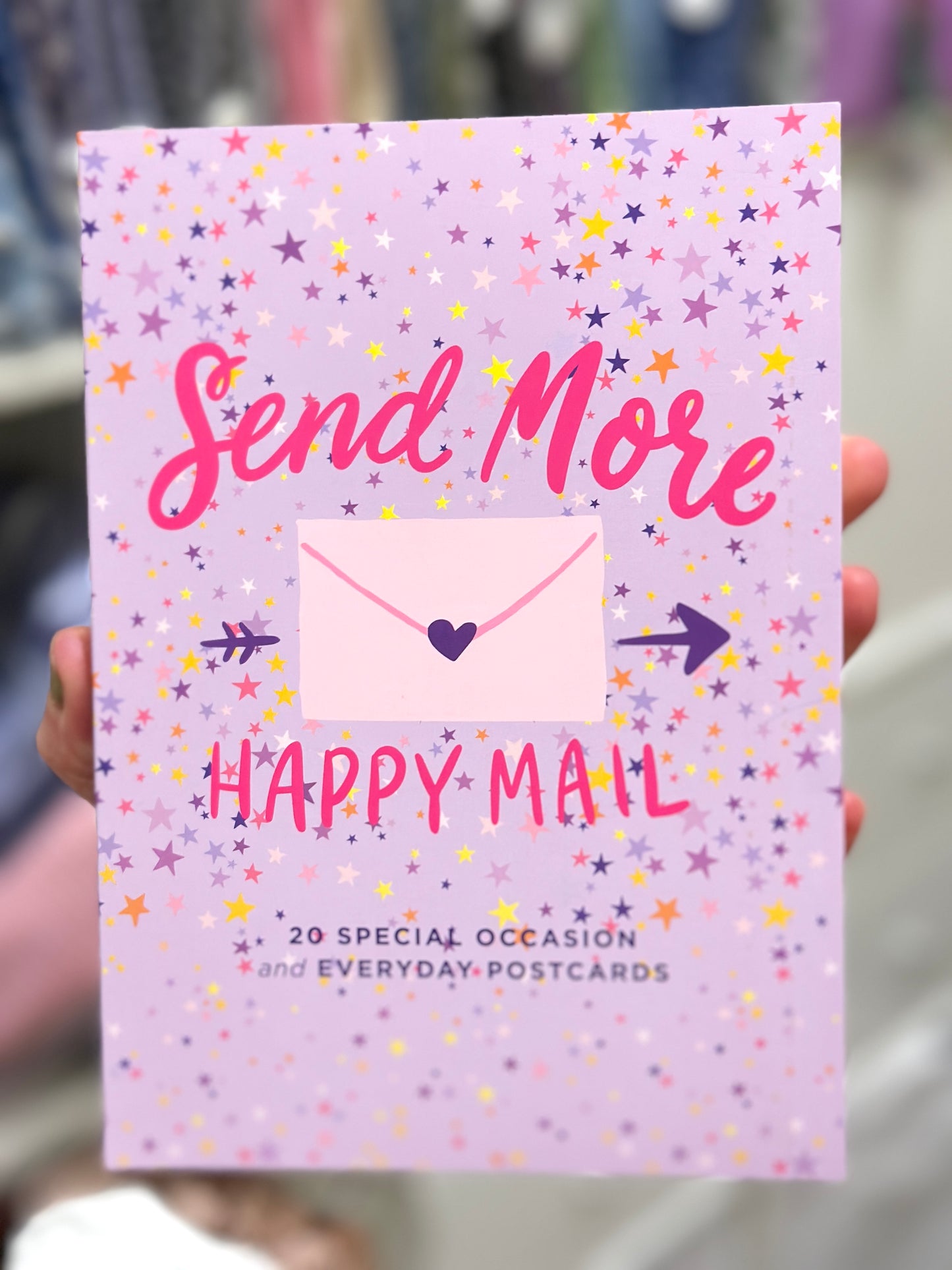 Happy Mail Postcard Book