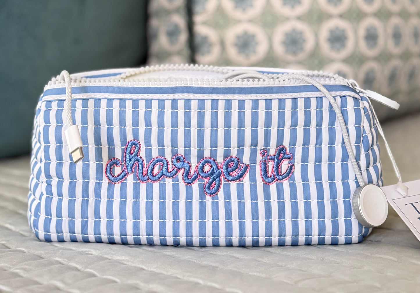 Quilted Pochette Bag