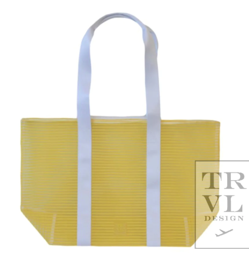 Beach Tote + Removable Pouch