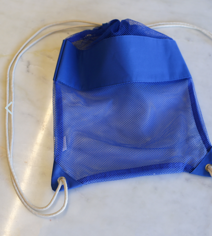 Kids Mesh Drawstring Bag