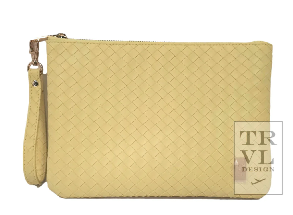 Luxe Woven Wristlet