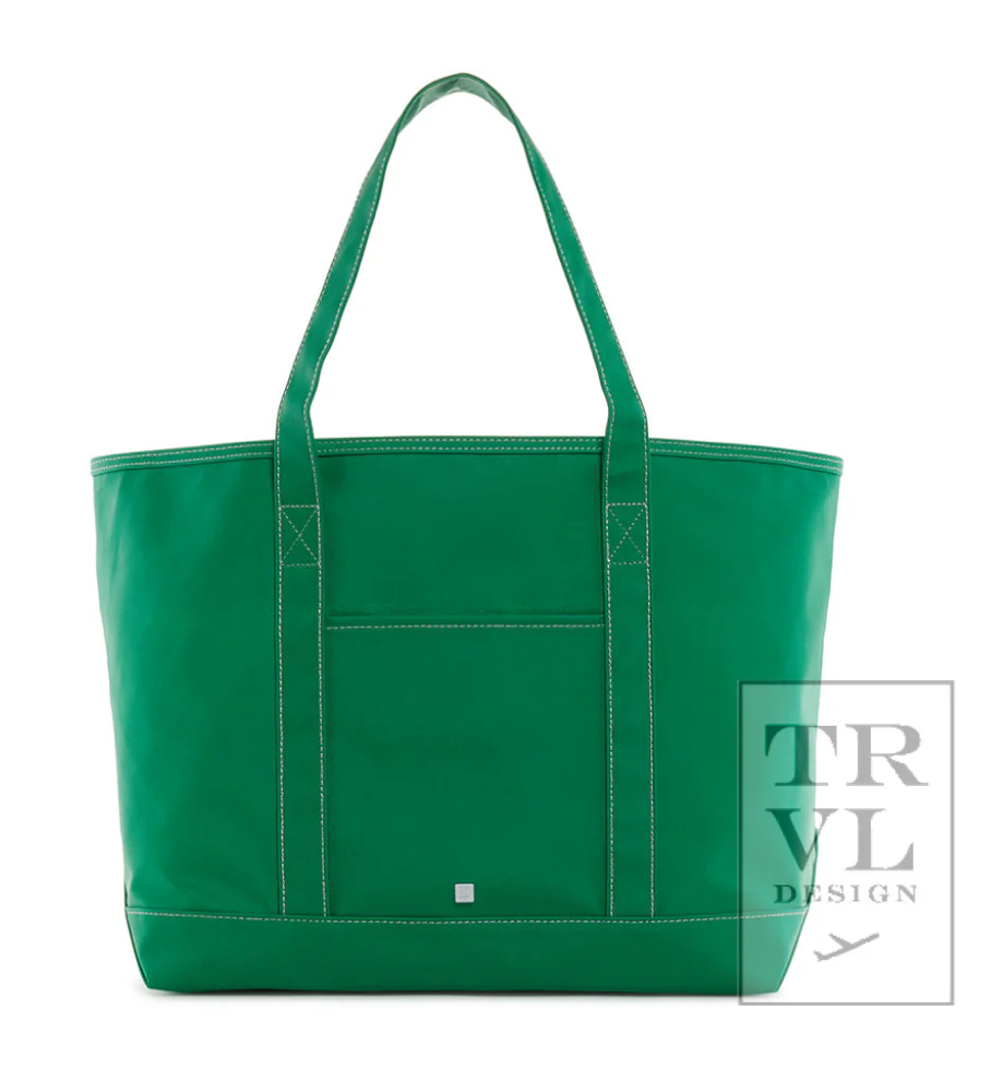 Maxi Coated Canvas Tote