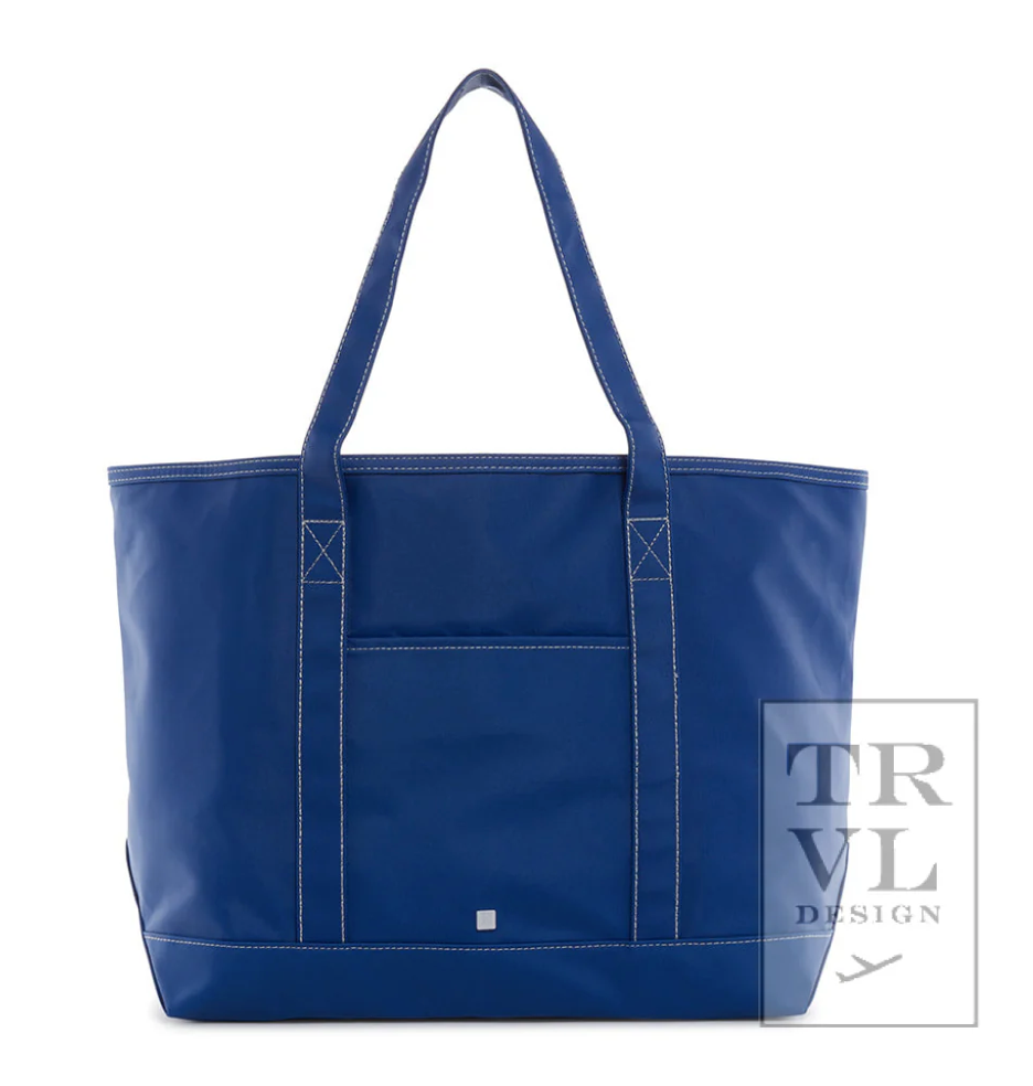 Maxi Coated Canvas Tote