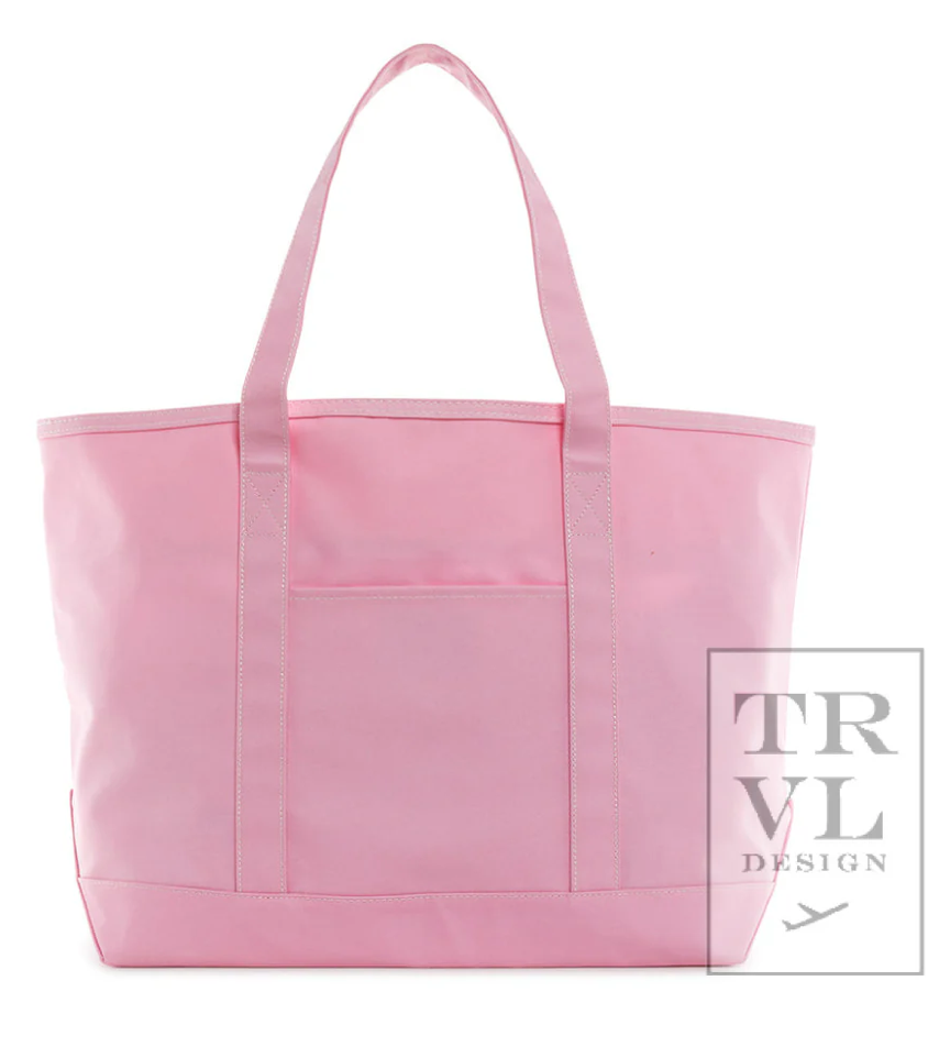 Maxi Coated Canvas Tote