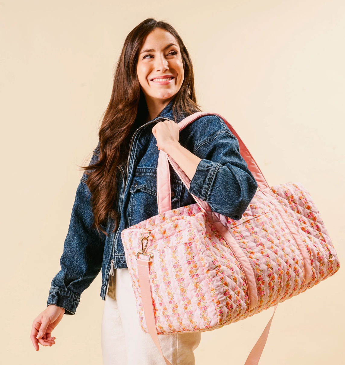 Quilted Weekender Bag