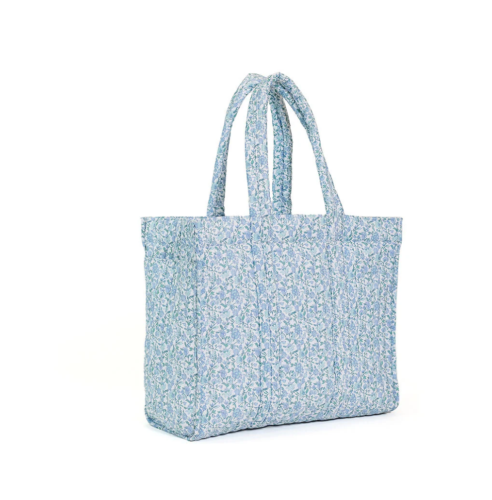 Quilted Tote - TRVL