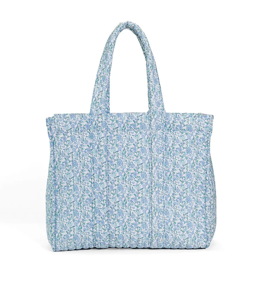 Quilted Tote - TRVL