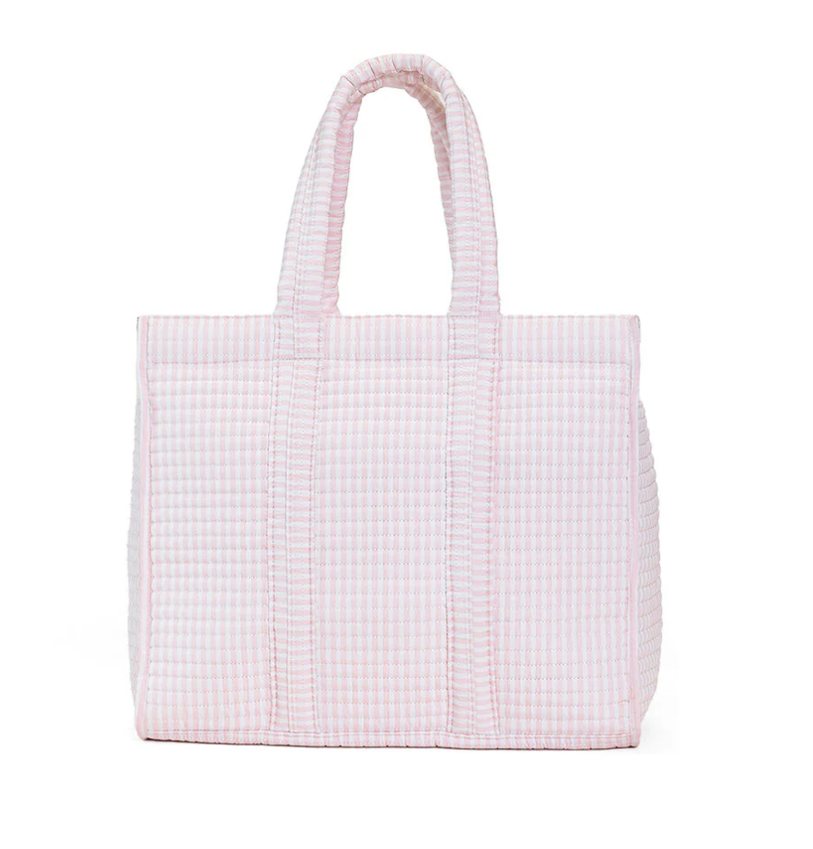 Quilted Tote - TRVL