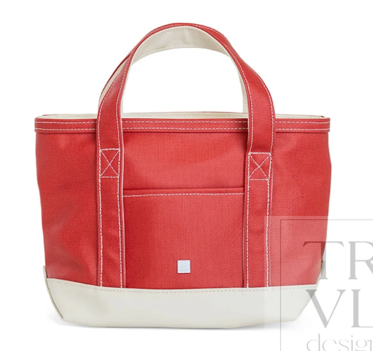 Mini Coated Canvas Tote