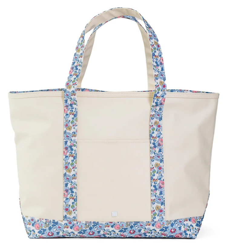 Maxi Coated Canvas Tote