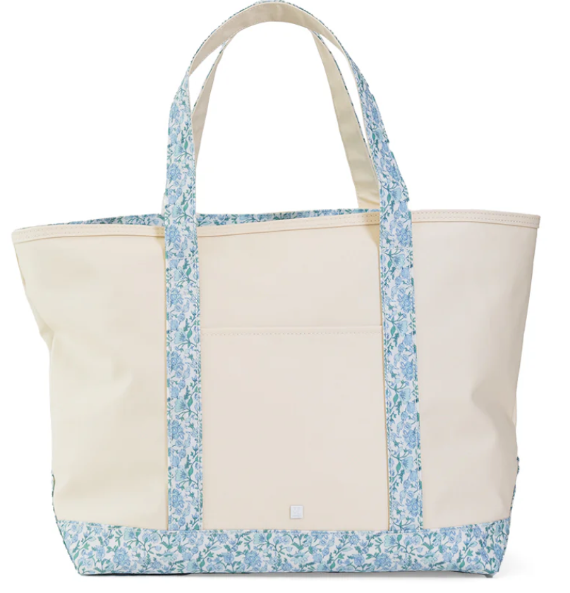 Maxi Coated Canvas Tote