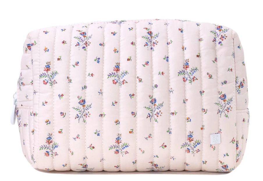 Quilted Cosmetic Bag - TRVL