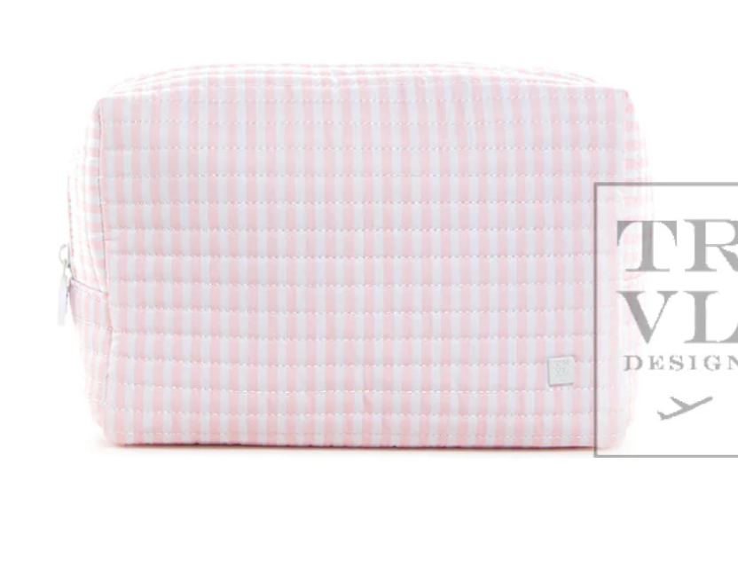 Quilted Cosmetic Bag - TRVL
