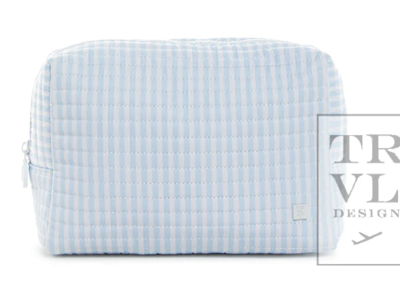 Quilted Cosmetic Bag - TRVL