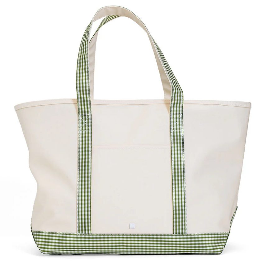Maxi Coated Canvas Tote