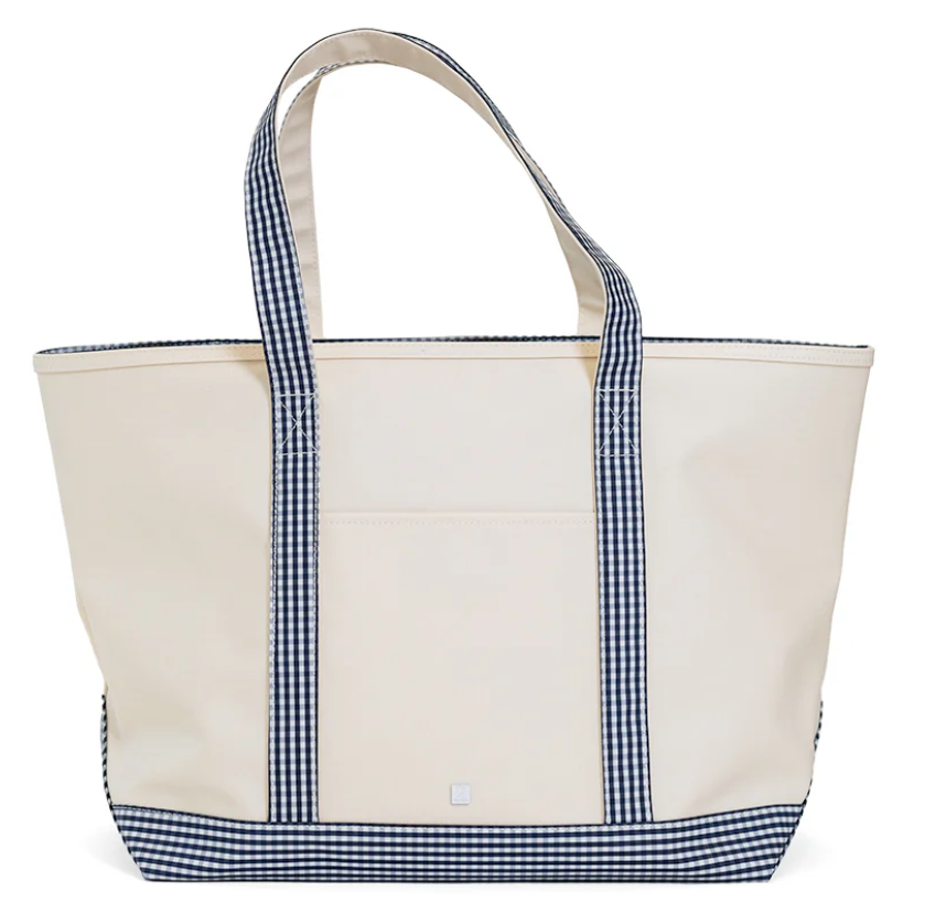 Maxi Coated Canvas Tote