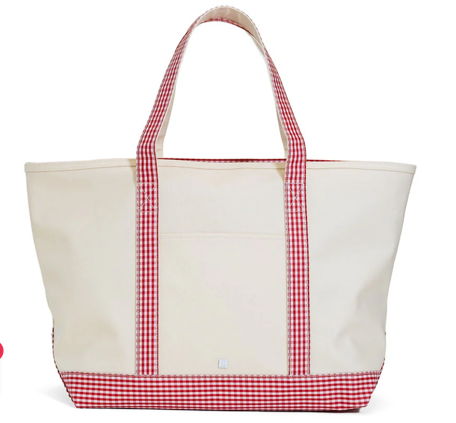Maxi Coated Canvas Tote
