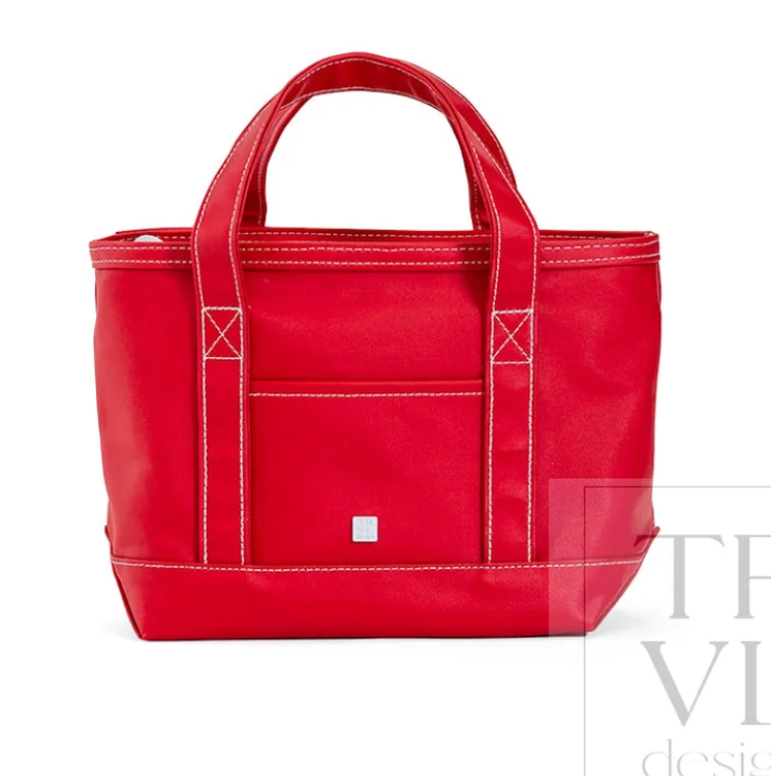 Mini Coated Canvas Tote