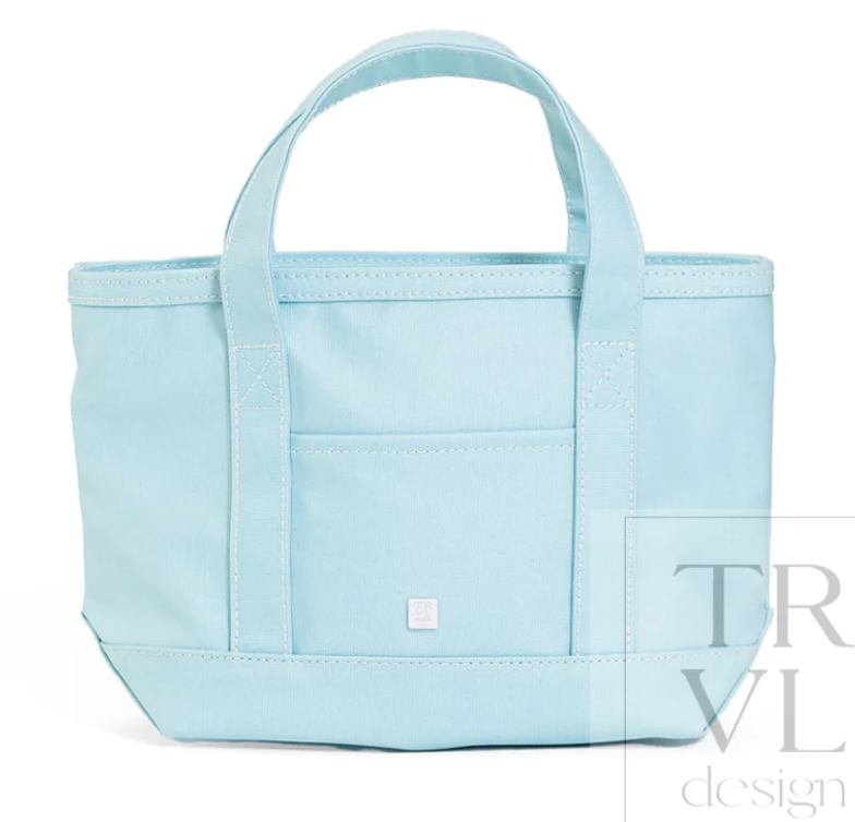 Mini Coated Canvas Tote
