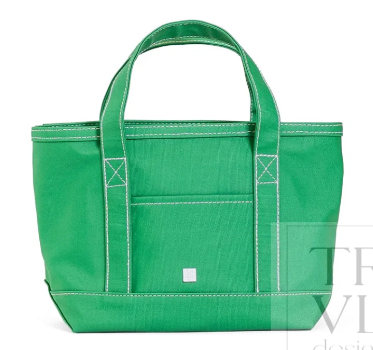 Mini Coated Canvas Tote