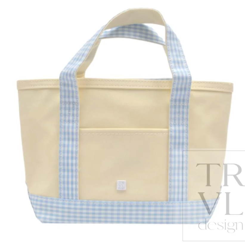 Mini Coated Canvas Tote