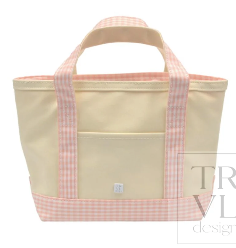 Mini Coated Canvas Tote