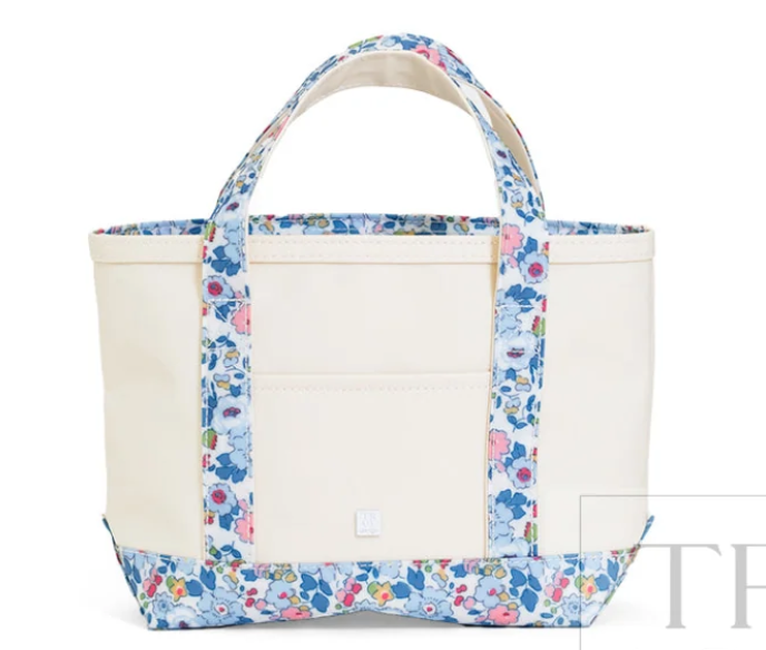 Mini Coated Canvas Tote