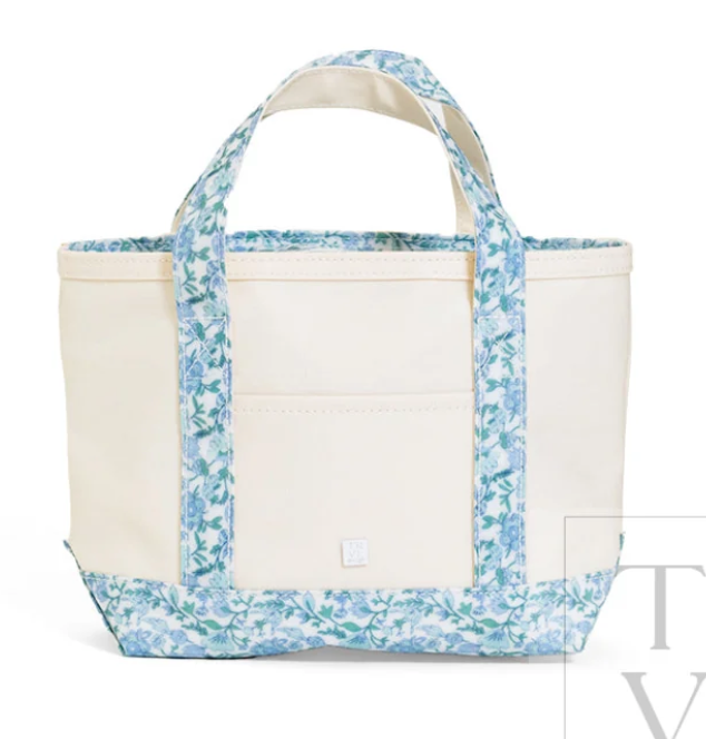 Mini Coated Canvas Tote