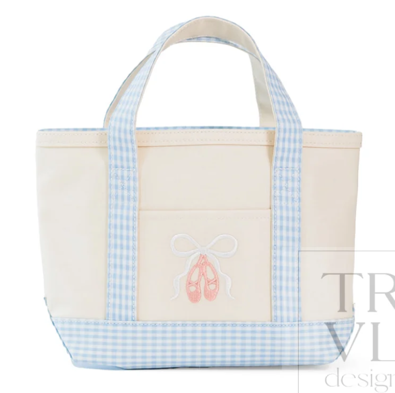 Mini Coated Canvas Tote