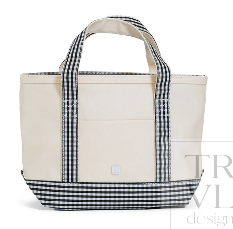 Mini Coated Canvas Tote